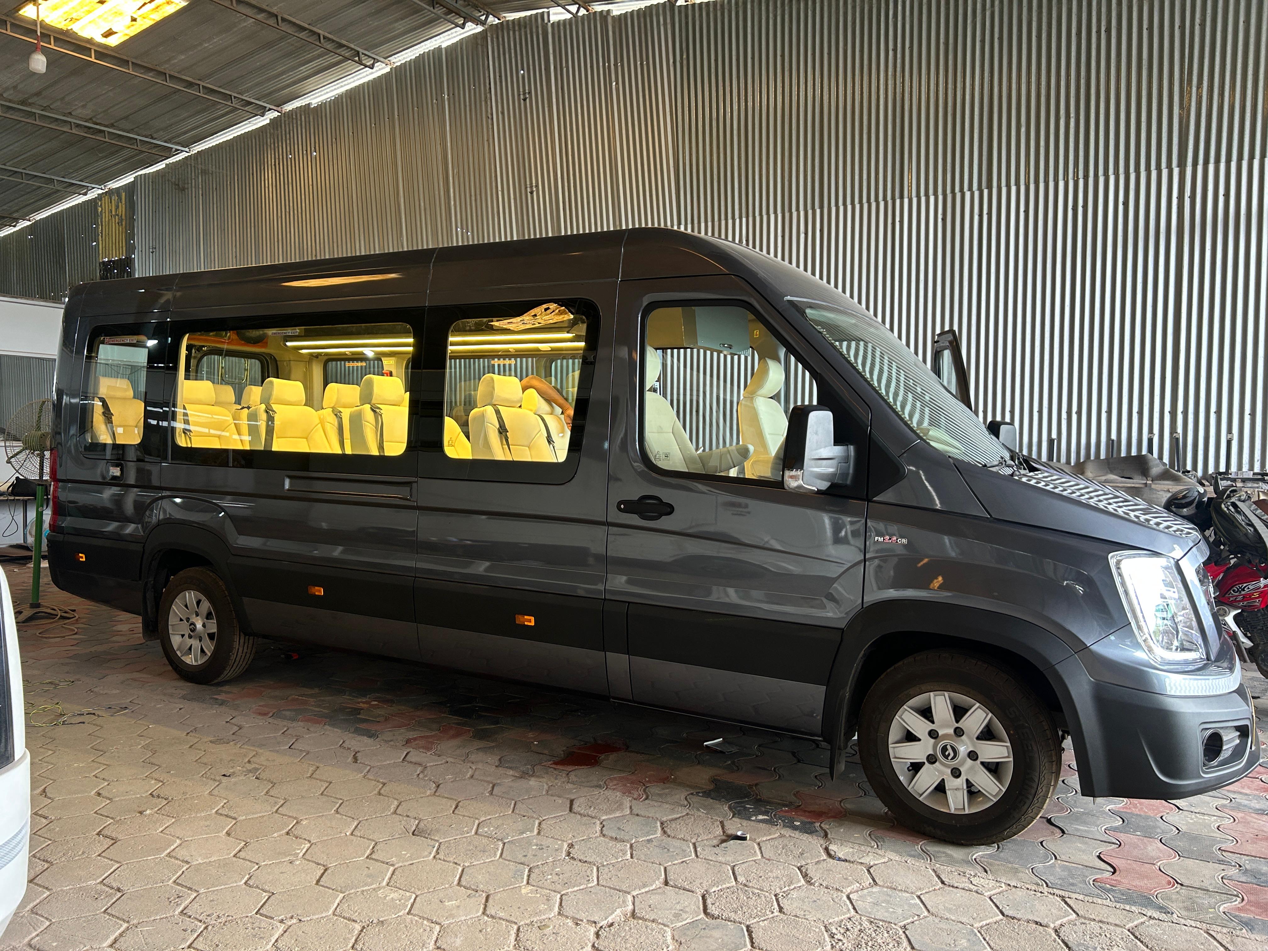 Book 16 Seater Urbania with Maharaja Seats