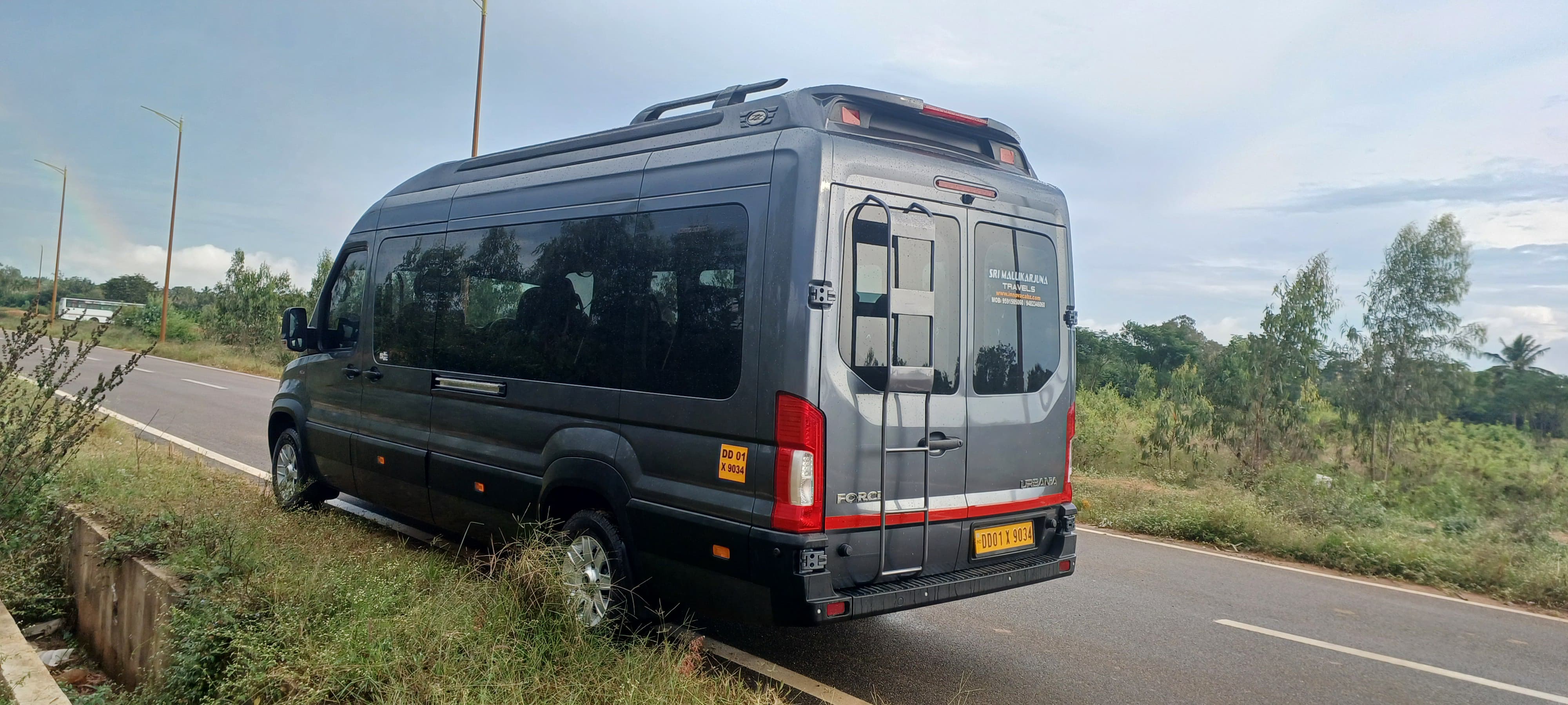 Book a Luxury Force 16 Seater Urbania In Bangalore